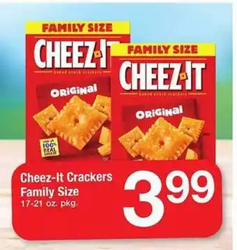 Safeway Cheez-it crackers family size offer