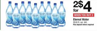 Safeway Eternal water offer