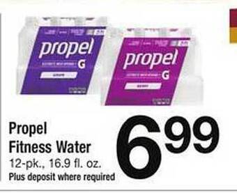 Safeway Propel fitness water offer