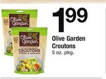 Safeway Olive garden croutons offer