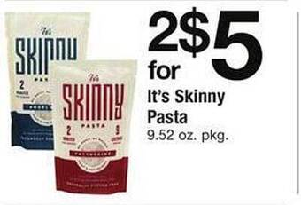 Safeway It's skinny pasta offer