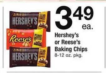 Safeway Hershey's or reese's baking chips offer
