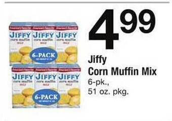 Safeway Jiffy corn muffin mix offer
