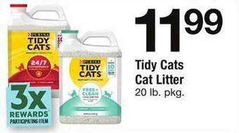 Safeway Tidy cats cat litter offer