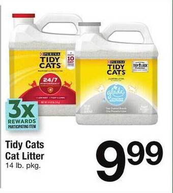 Safeway Tidy cats cat litter offer