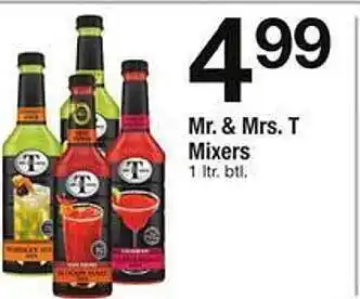 Safeway Mr. & mrs. t mixers offer