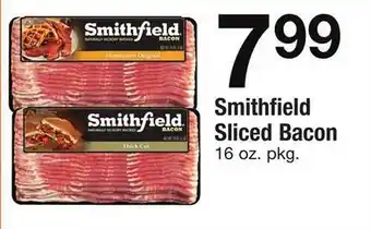 Safeway Smithfield sliced bacon offer