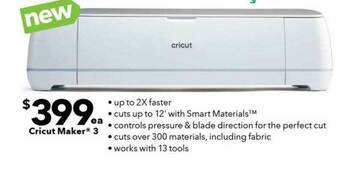 JOANN Cricut Maker 3 offer