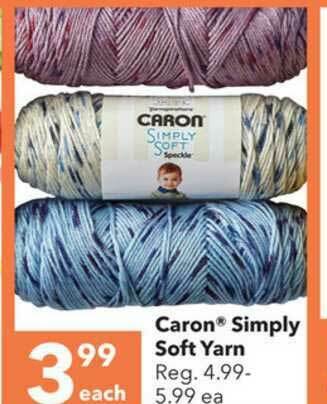 JOANN Caron Simply Soft Yarn offer