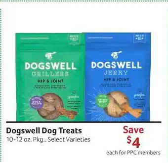 Pet Supplies Plus Dogswell Dog Treats 10-12 Oz. Pkg offer