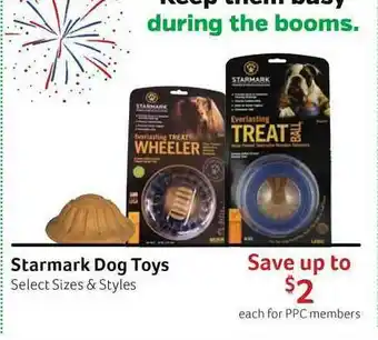 Pet Supplies Plus Starmark Dog Toys offer