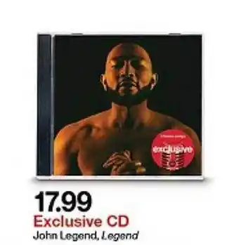 Target John legend, legend offer