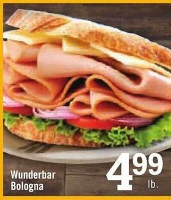 Price Chopper Wunderbar bologna offer