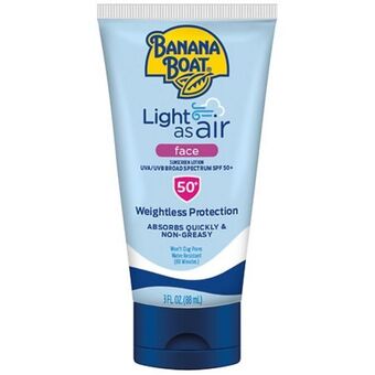 Walgreens Light as air face sunscreen lotion spf 50 offer