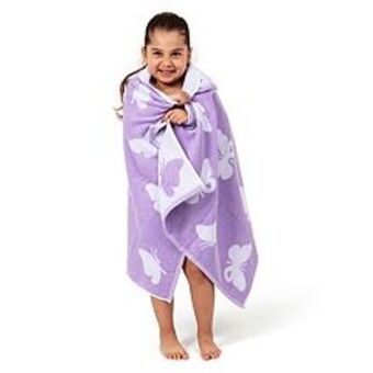 Kohl's Linum home textiles kids turkish aegean cotton hooded easy bath & beach wrap offer