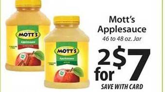 ACME Mott's applesauce offer