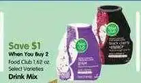 Maceys Drink mix offer