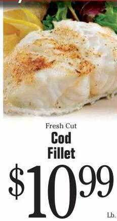 Morton Williams Cod fillet offer