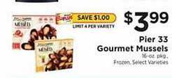 ShopRite Pier 33 gourmet mussels offer