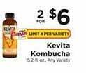 ShopRite Kevita kombucha offer