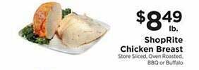 ShopRite Shoprite chicken breast offer
