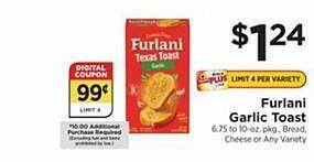 ShopRite Furlani garlic toast offer