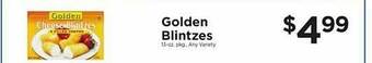 ShopRite Golden blintzes offer