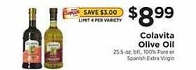 ShopRite Colavita olive oil offer