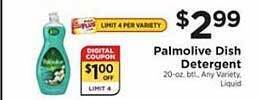 ShopRite Palmolive dish detergent offer