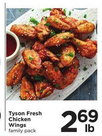 SHOPPERS Tyson fresh chicken wings offer