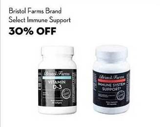 Bristol Farms Bristol farms brand select immune support offer