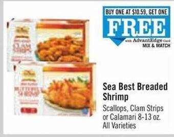 Price Chopper Sea best breaded shrimp offer