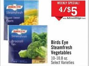 Price Chopper Birds eye steamfresh vegetables offer