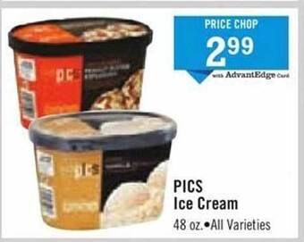 Price Chopper Pics ice cream offer