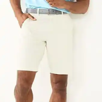Kohl's Men's tek gear® solid flat-front performance golf shorts offer