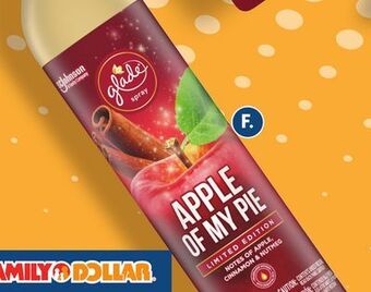 Family Dollar Glade aerosol offer