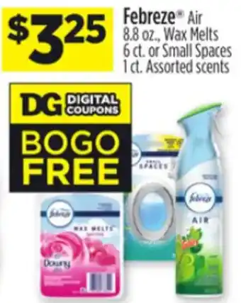 Dollar General Febreze Air 8.8 oz. offer