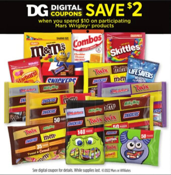 Dollar General Mars Wrigley Products offer