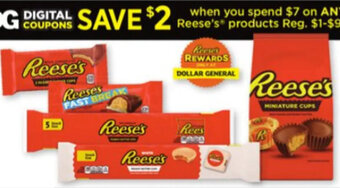Dollar General Reese's Products offer