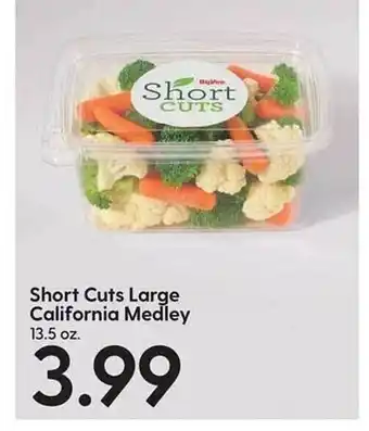 Hy-Vee Short cuts large california medley offer