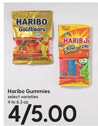 Hy-Vee Haribo gummies offer