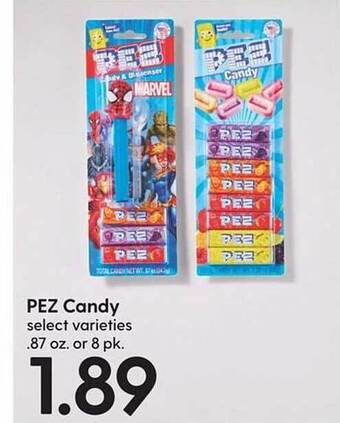 Hy-Vee Pez candy offer