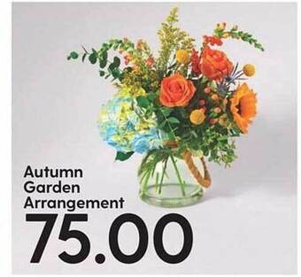 Hy-Vee Autumn garden arrangement offer