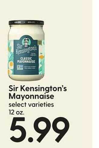 Hy-Vee Sir kensington's mayonnaise offer