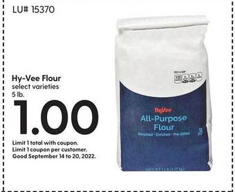 Hy-Vee Hy-vee flour offer