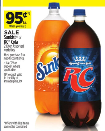 Dollar General Sunkist or RC Cola offer