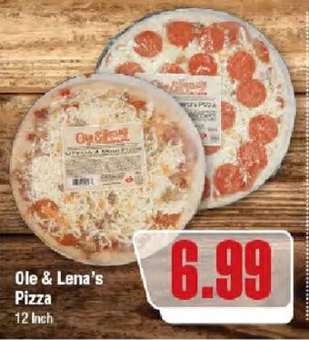 Dollar General Ole & Lena's Pizza offer