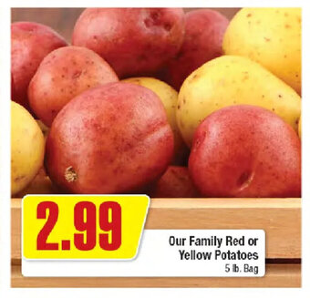 Dollar General Our Family Red or Yellow Potatoes offer