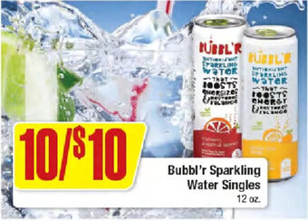 Dollar General Bubbl'r Sparkling Water Singles offer