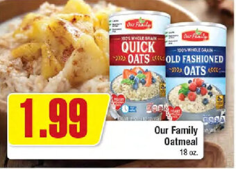 Dollar General Our Family Oatmeal offer